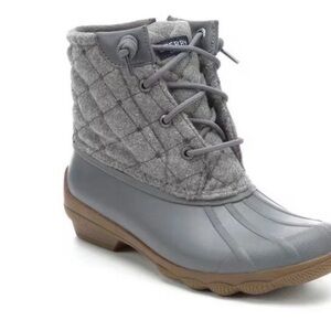 Sperry Charcoal and Dark Gray Boots
